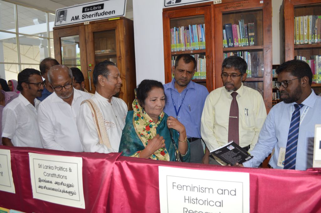 Donation of Personal Library of Mr. Maruthur A.Majeed to the SEUSL Library