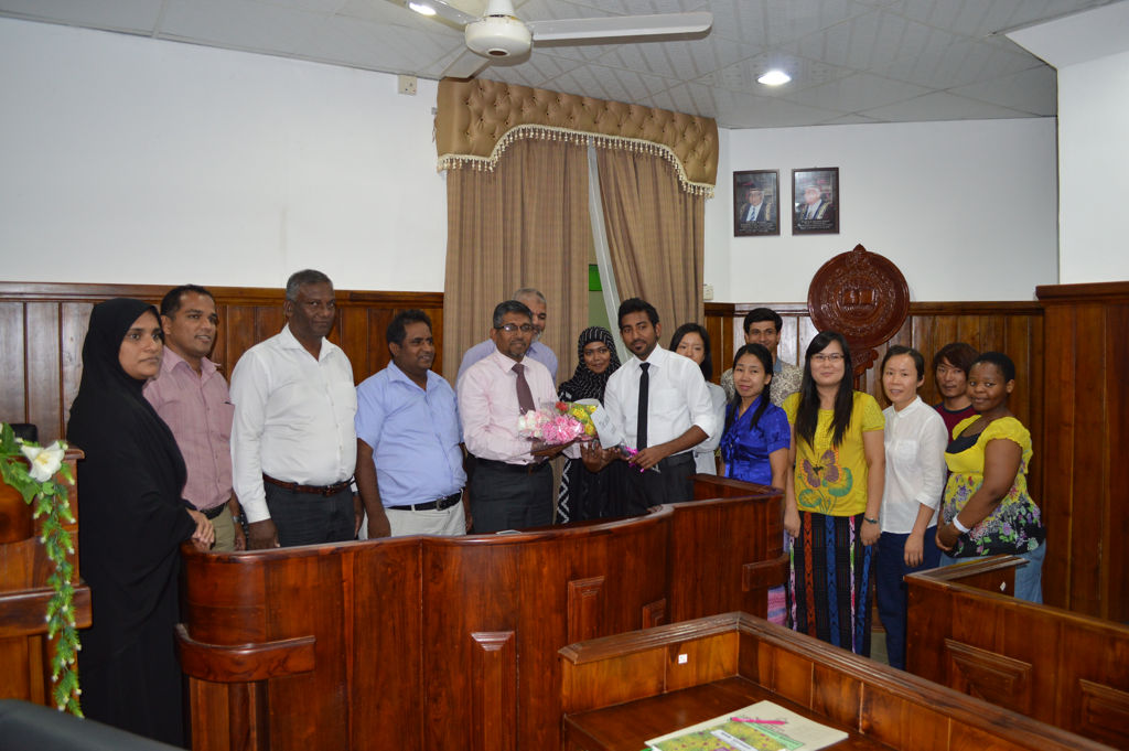 Foreign Students meet Vice Chancellor