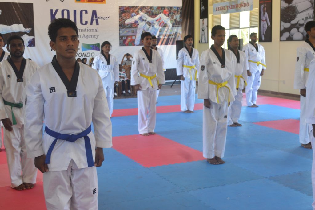 Opening Ceremony of Taekwondo Gymnasium at South Eastern University of Sri Lanka