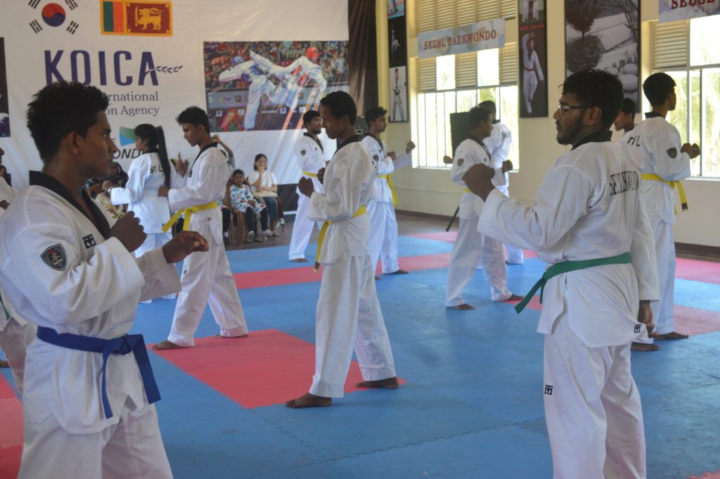 Opening Ceremony of Taekwondo Gymnasium at South Eastern University of Sri Lanka
